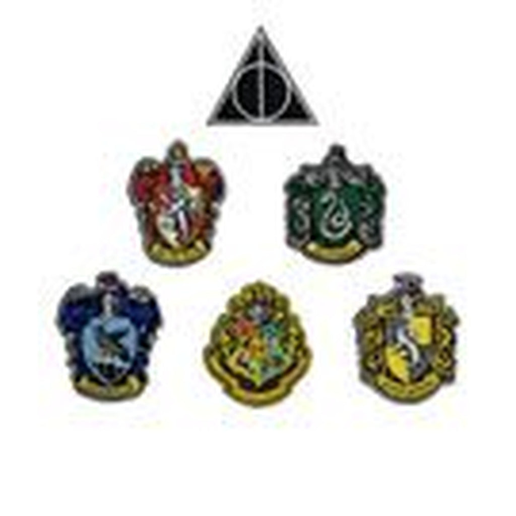 Image produit Harry Potter Lot de 6 écussons Blasons des Maisons