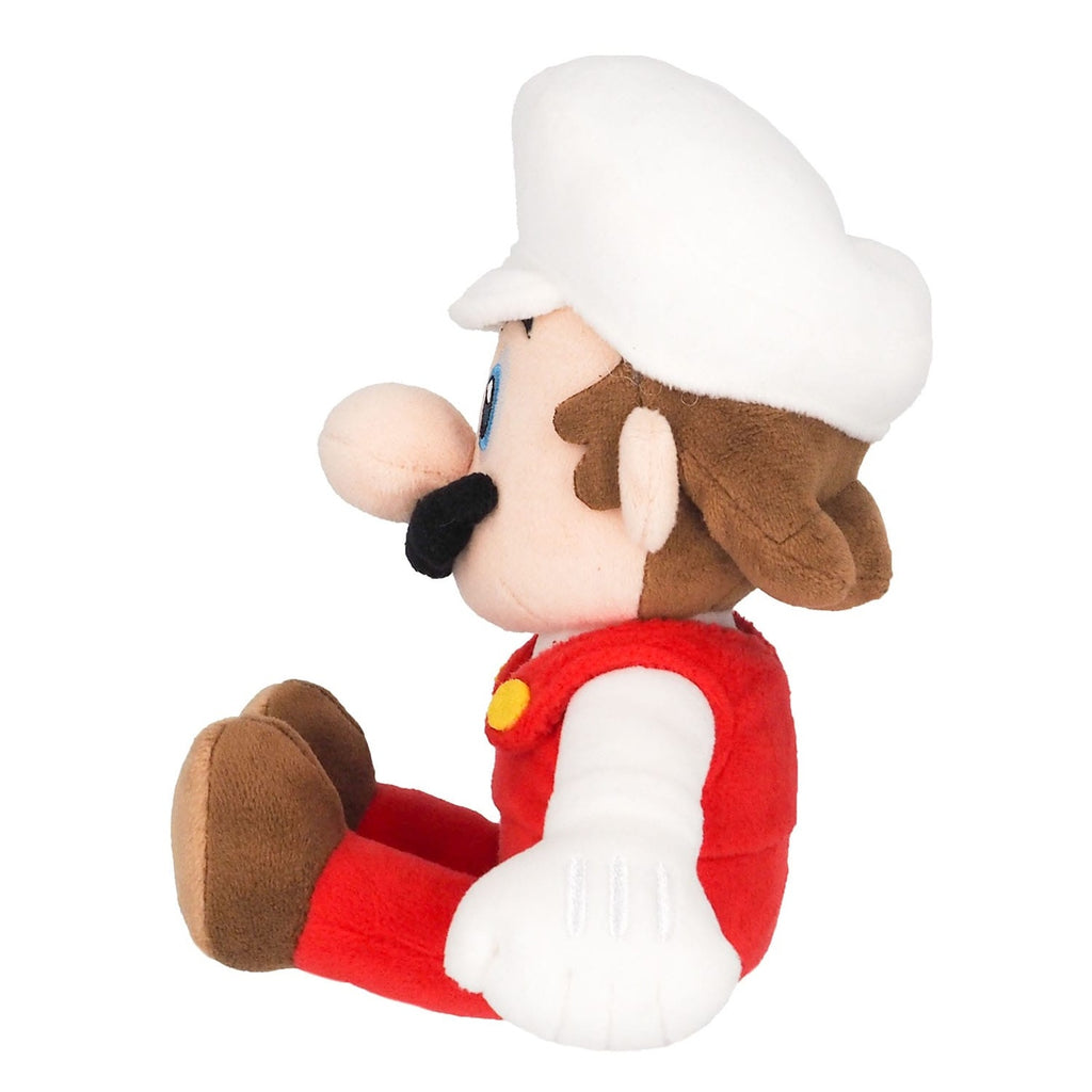 Image produit Super Mario peluche Mario de feu 24 cm