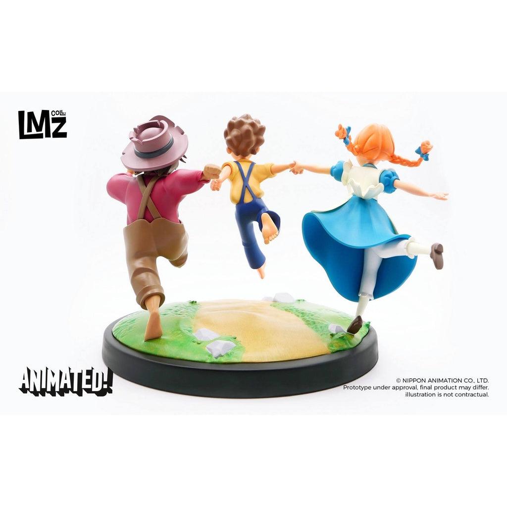 Image produit Les Aventures de Tom Sawyer Animated! Statue Tom, Huck & Becky 23 cm