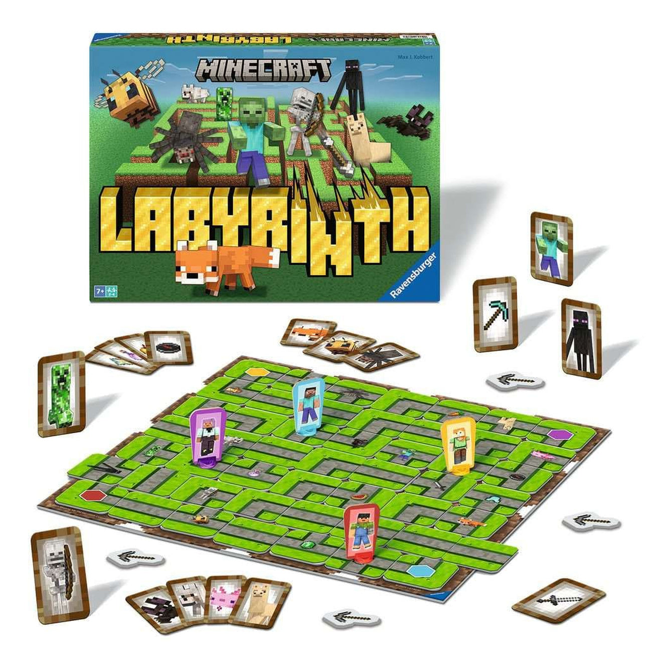 Image produit Minecraft Labyrinthe – Jeu de plateau
