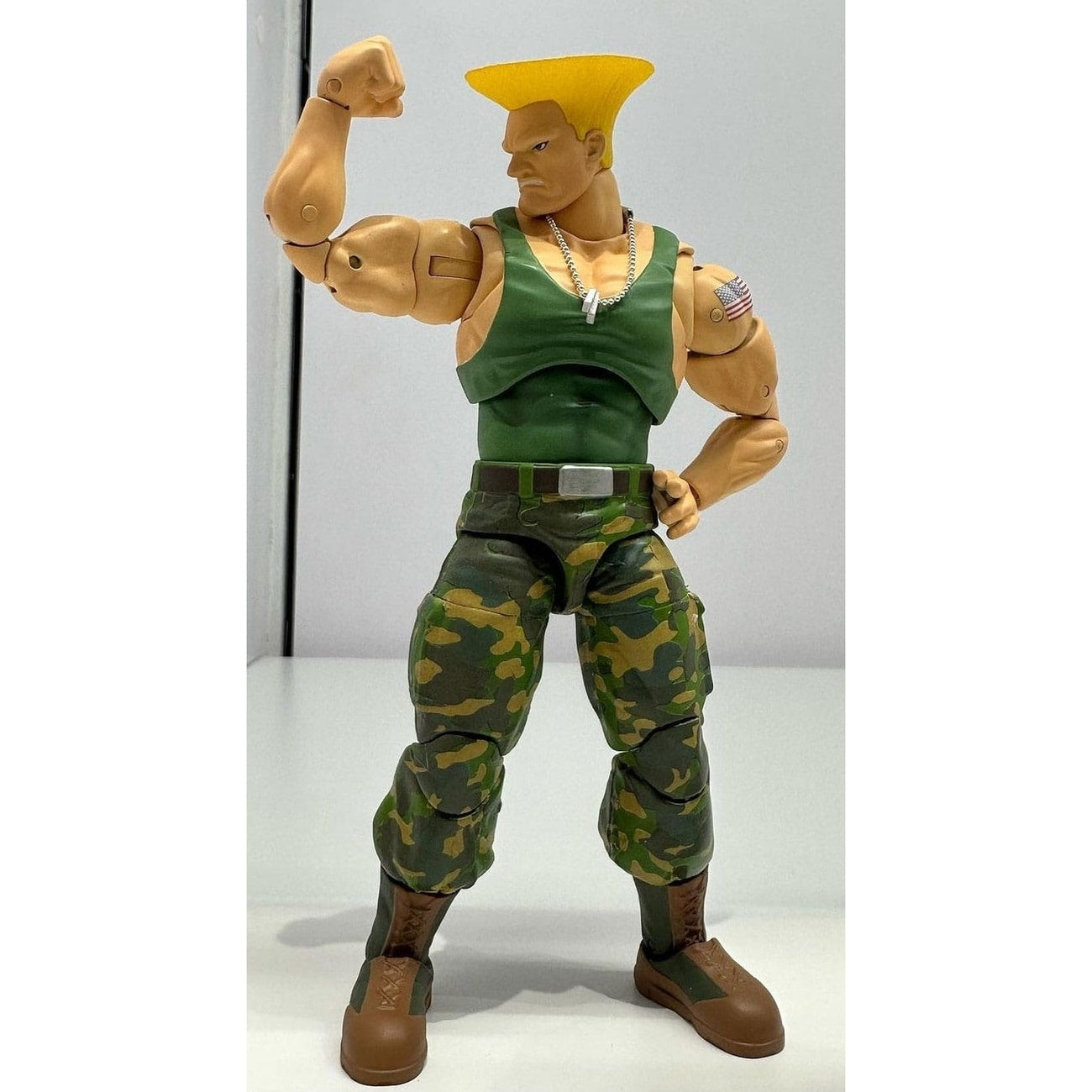 Image produit Ultra Street Fighter II: The Final Challengers Figurine articulée 1/12 Guile 15 cm