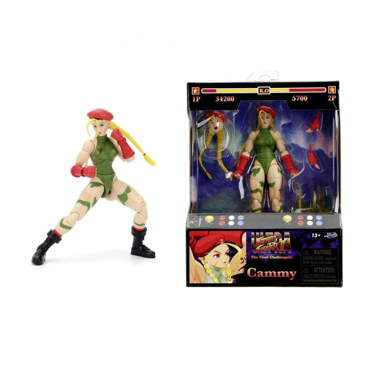 Image produit Ultra Street Fighter II: The Final Challengers Figurine articulée 1/12 Cammy 15 cm