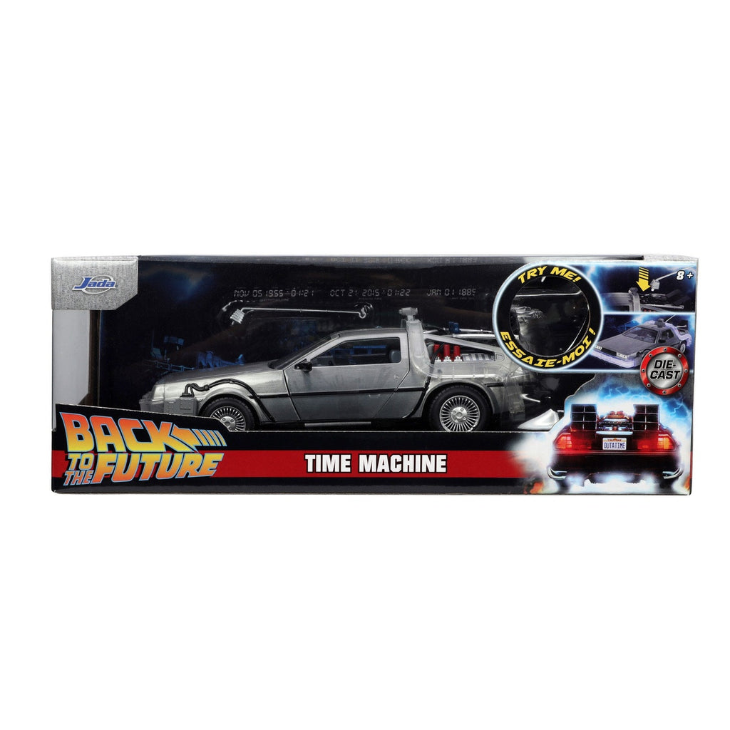 Image produit Retour vers le futur Modèle moulé sous pression 1/24 Time Machine Modèle 1