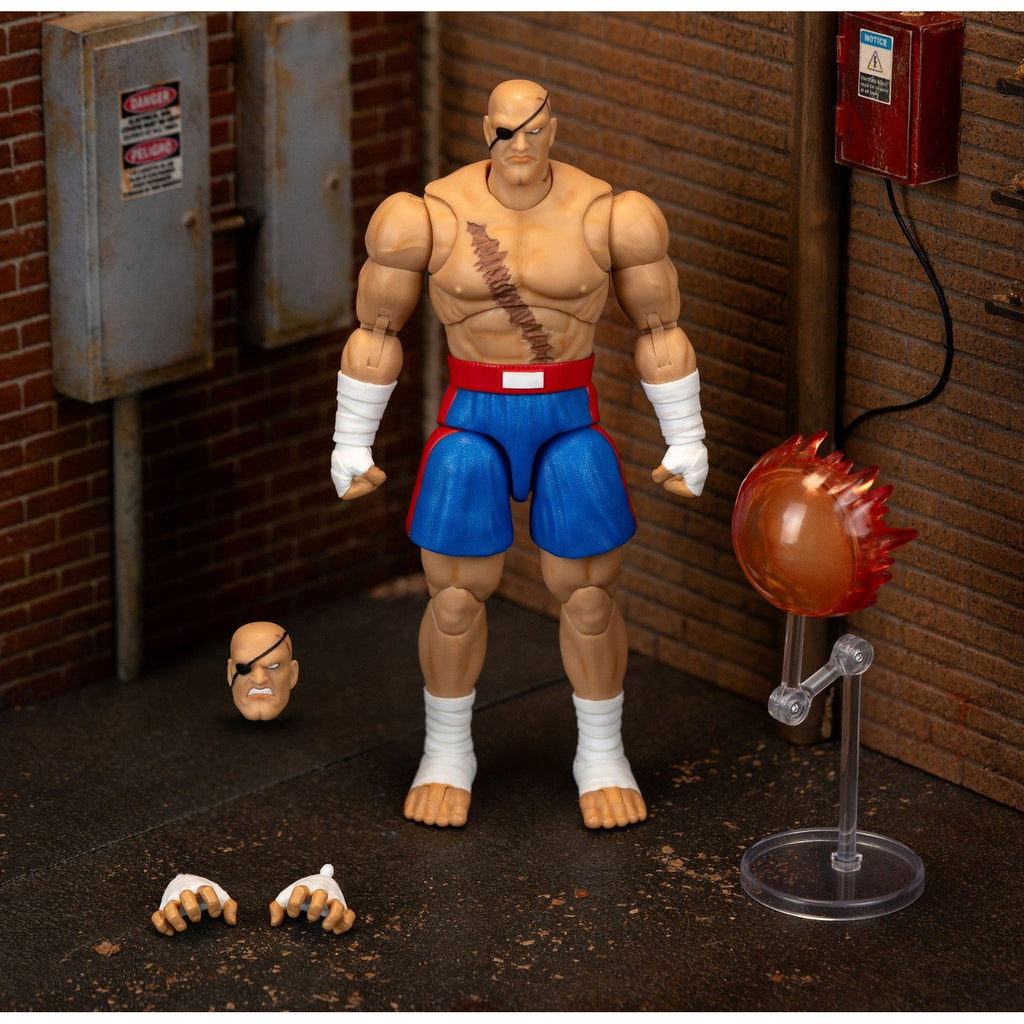 Image produit Ultra Street Fighter II: The Final Challengers Figurine articulée 1/12 Sagat 19 cm