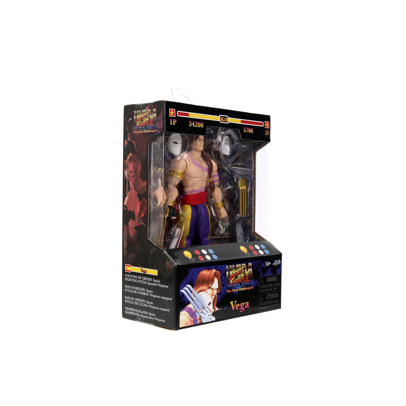 Image produit Ultra Street Fighter II: The Final Challengers Figurine articulée 1/12 Vega 15 cm