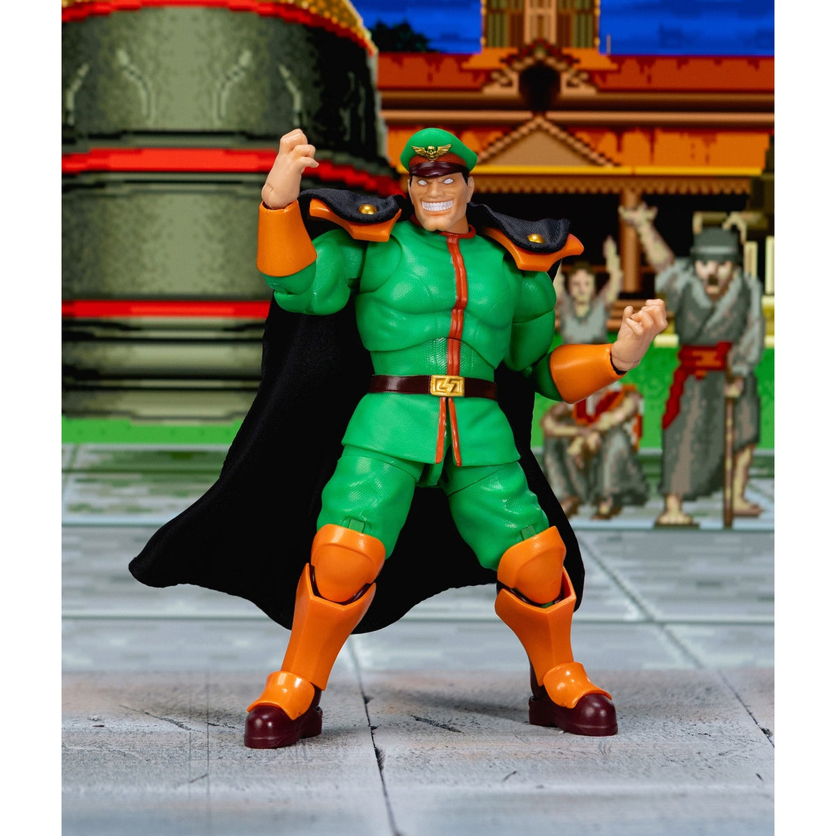 Image produit Ultra Street Fighter II: The Final Challengers Figurine articulée 1/12 M. Bison Deluxe 15 cm