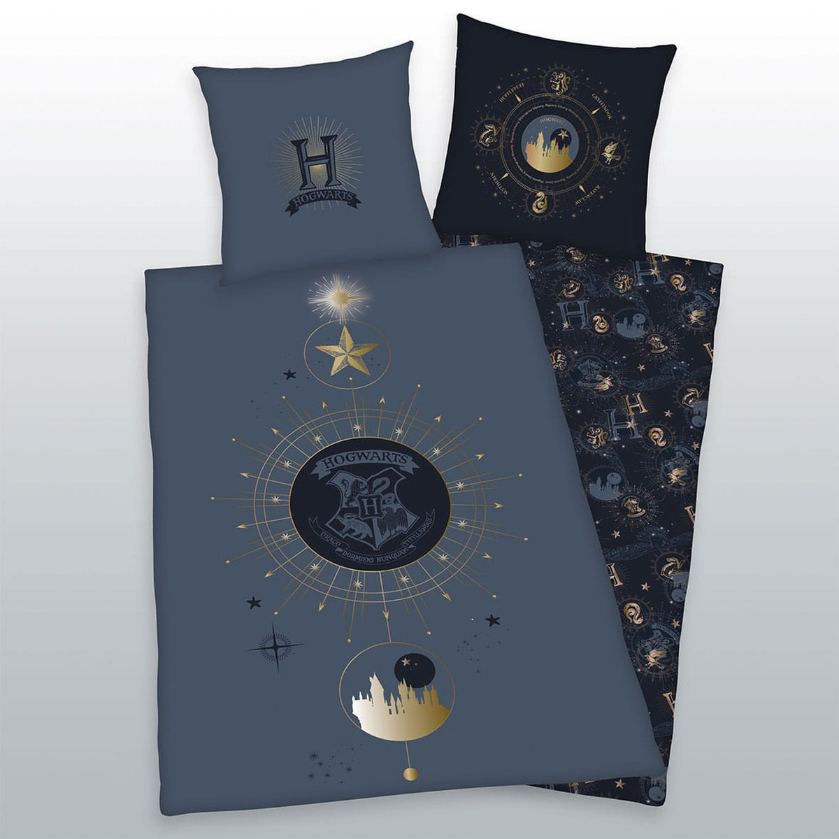 Image produit Harry Potter Parure de lit Poudlard 135 x 200 cm / 80 x 80 cm