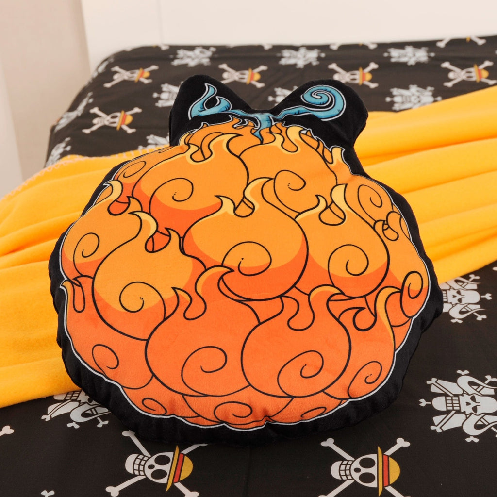 Image produit One Piece Coussin décoratif Fruit du Démon Flamme-Flamme 36 cm