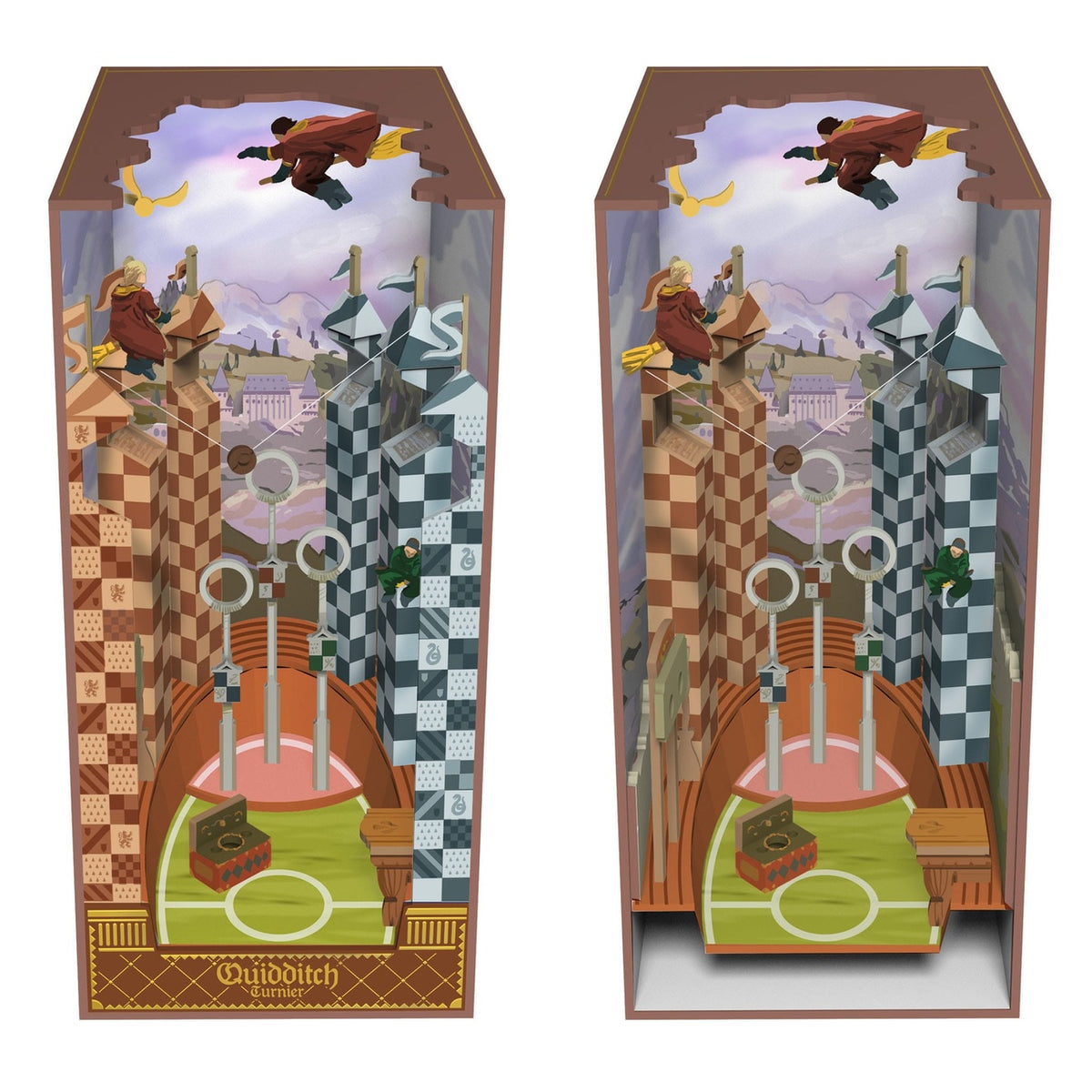 Product image Harry Potter Tiny Adventures Book Nook Mini Diorama Quidditch Pitch 23 cm
