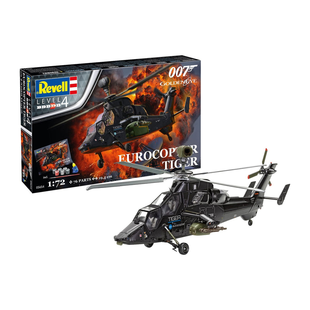 Image produit James Bond Coffret maquette 1/72 Eurocopter Tigre (GoldenEye)