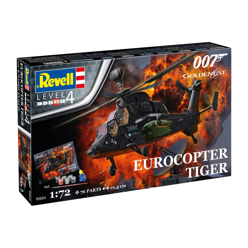 Image produit James Bond Coffret maquette 1/72 Eurocopter Tigre (GoldenEye)