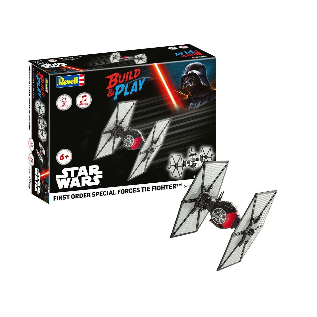 Image produit Star Wars Maquette 1/51 Chasseur TIE des Forces spéciales du Premier Ordre 14 cm