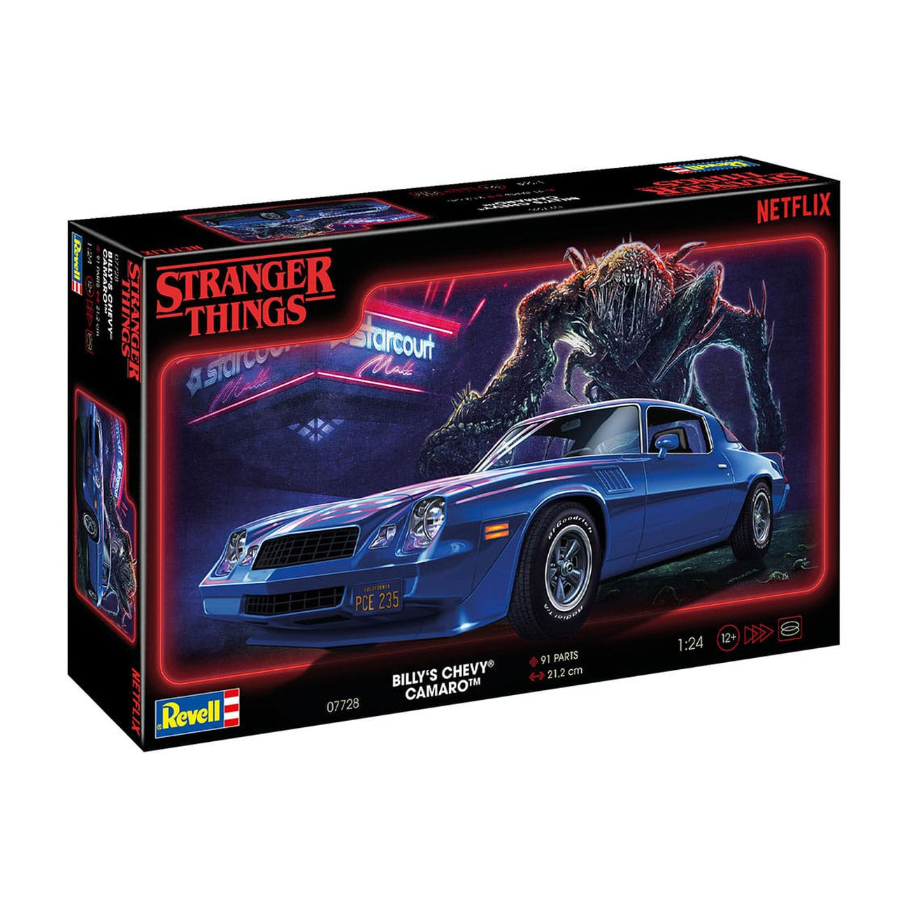 Image produit Stranger Things Maquette 1/25 Chevy Camaro Z/28 19 cm