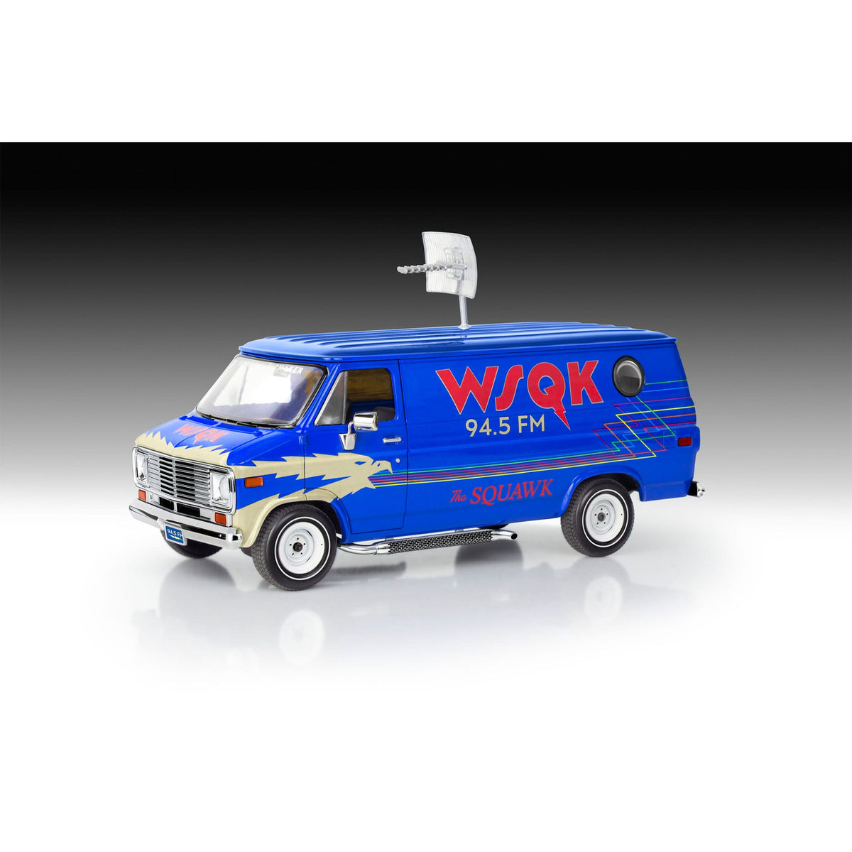 Product image Stranger Things Model Kit 1/25 Squawk Van (Aqua Color) 21 cm