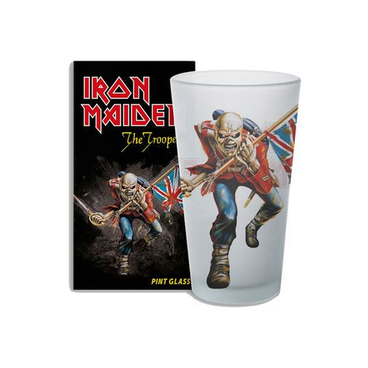 Image produit Verre à bière Iron Maiden The Trooper