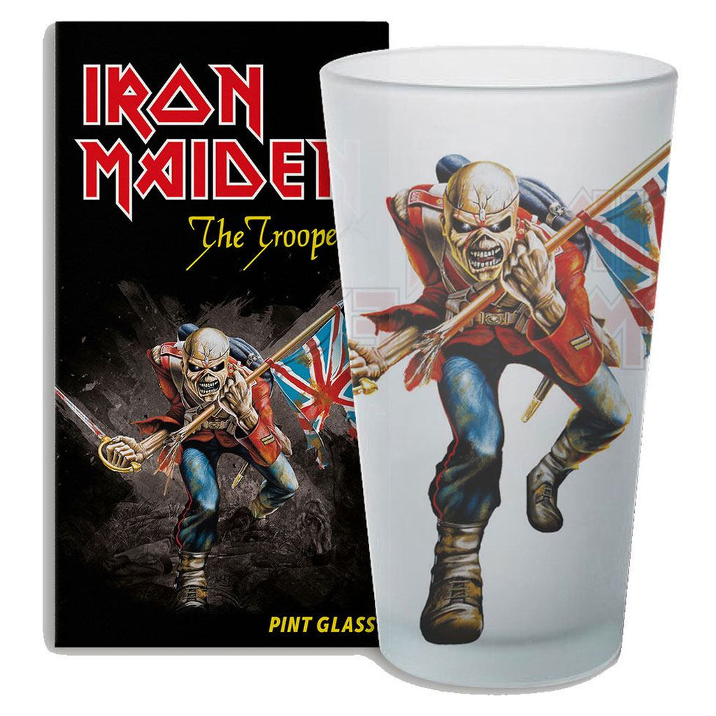 Image produit Verre à bière Iron Maiden The Trooper