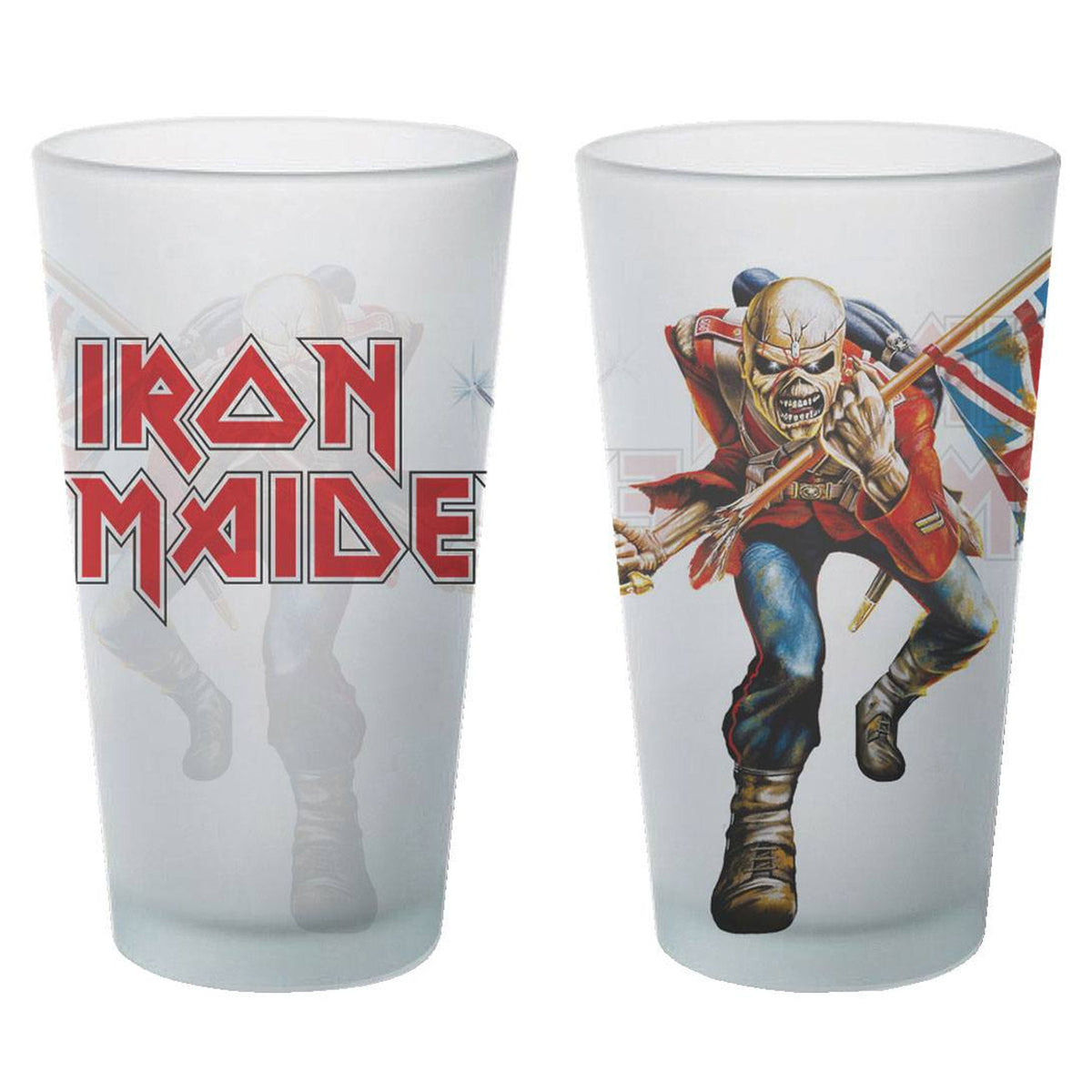 Image produit Verre à bière Iron Maiden The Trooper