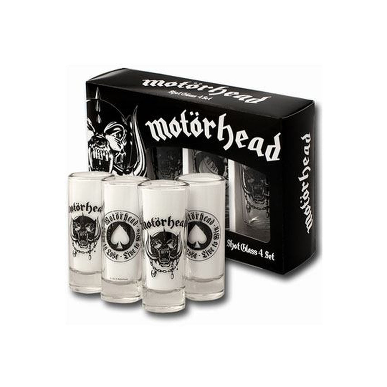 Image produit Verres à shot Motörhead lot de 4