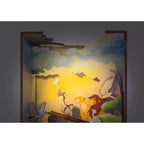 Image produit Disney Tiny Adventures Book Nook Mini-Diorama Le Roi Lion 23 cm
