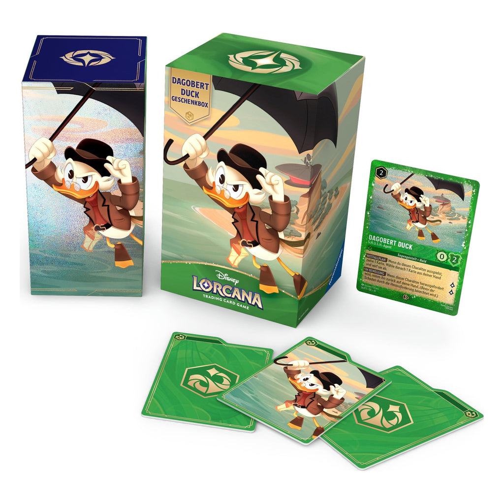 Image produit Disney Lorcana JCE Coffret Cadeau Balthazar Picsou *Édition allemande*