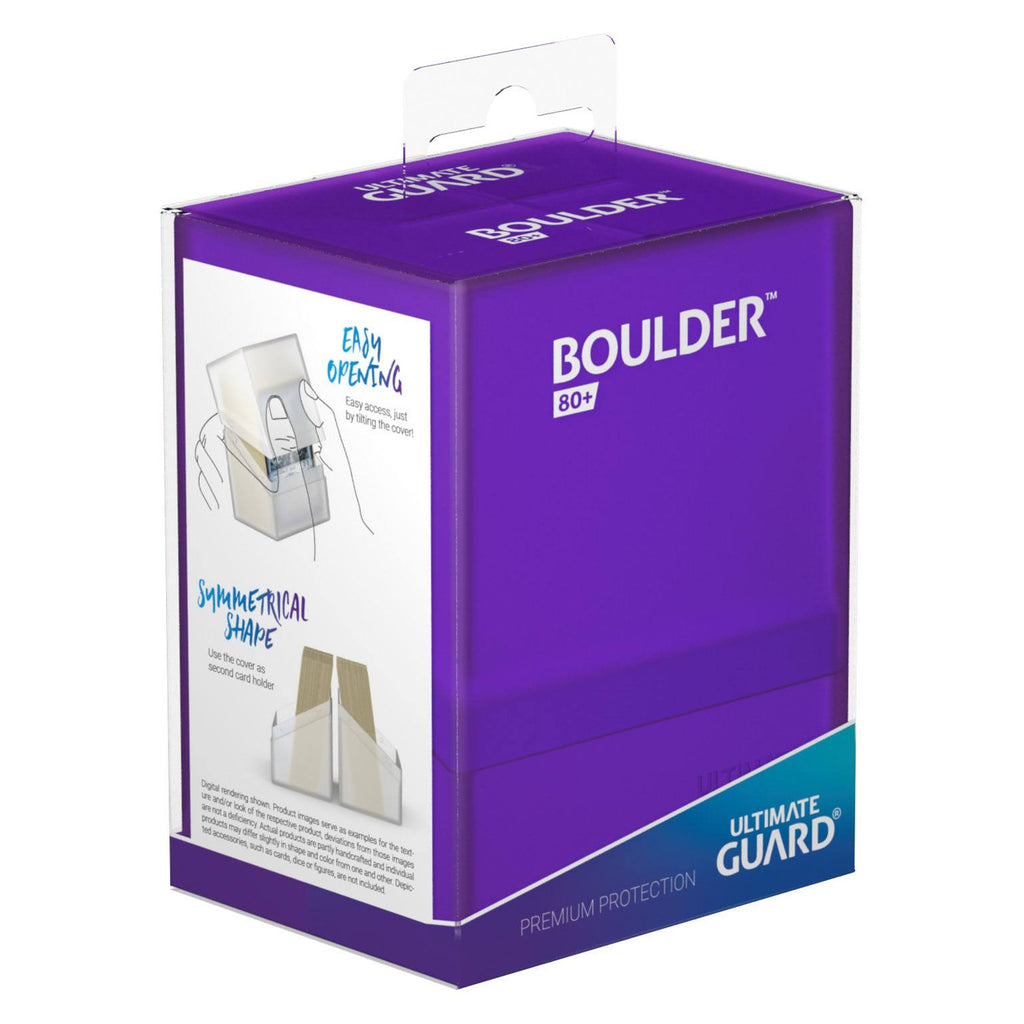 Image produit Ultimate Guard Boulder 80+ - Améthyste