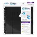 Product image Ultimate Guard 24-Pocket QuadRow Pages Side-Loading (10) - Black
