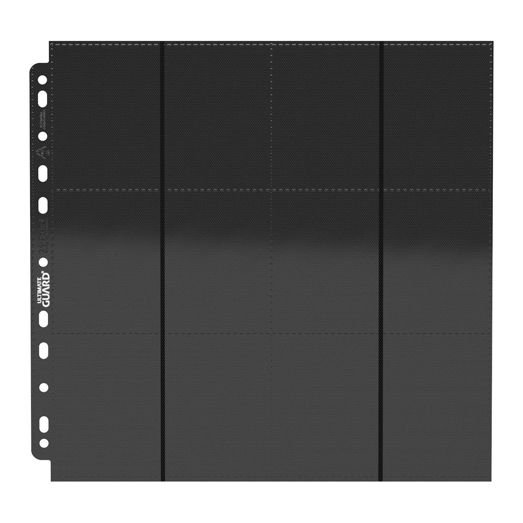 Product image Ultimate Guard 24-Pocket QuadRow Pages Side-Loading (10) - Black