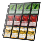 Product image Ultimate Guard 24-Pocket QuadRow Pages Side-Loading (10) - Black