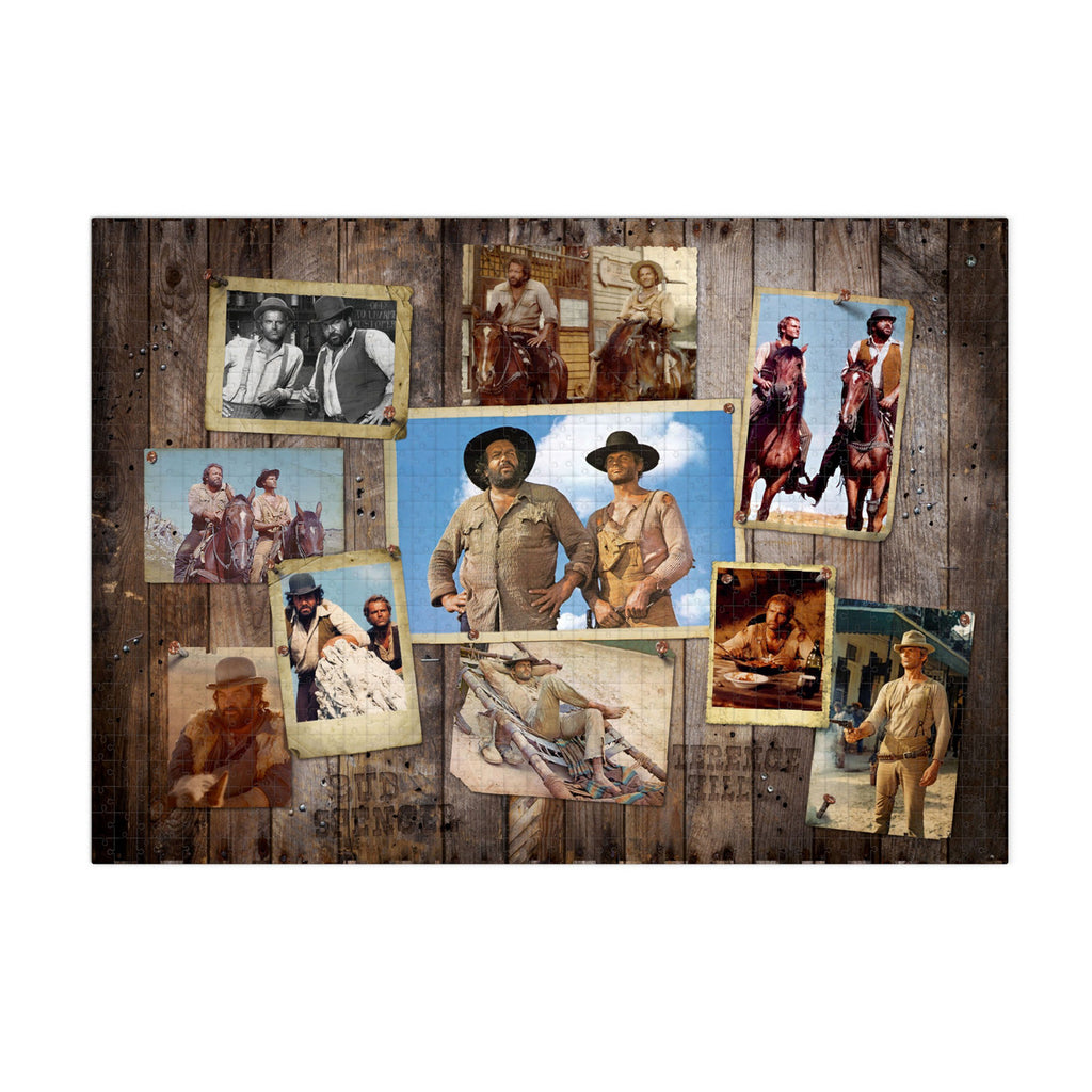 Product image Bud Spencer & Terence Hill Puzzle Western Photo Wall (1000 Pieces)