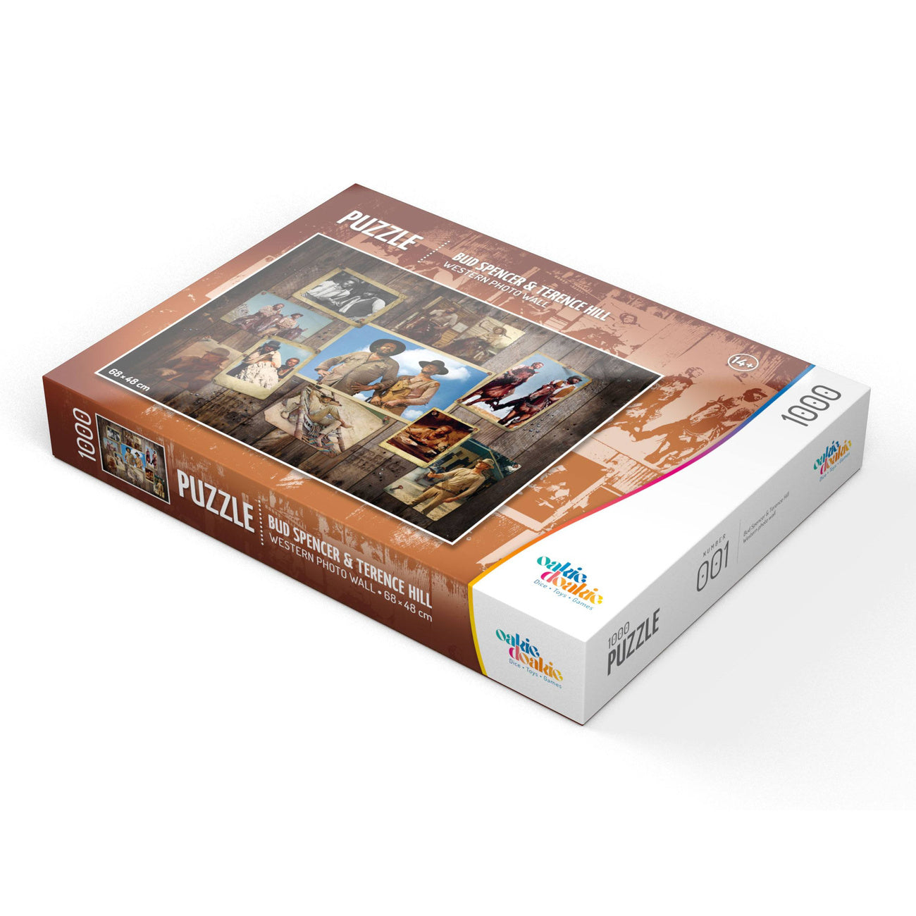 Image produit Bud Spencer & Terence Hill Puzzle Mur de photos western (1000 pièces)