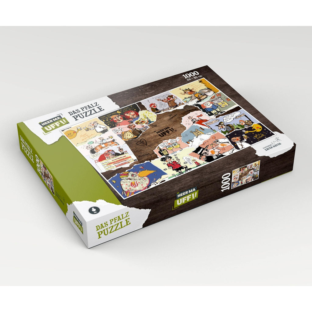 Image produit Heer Ma Uff!! - Le puzzle Palatinat - 1000 pièces