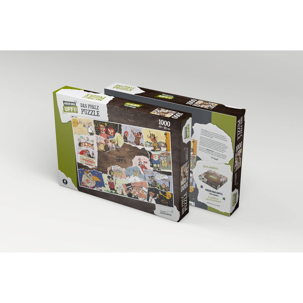 Image produit Heer Ma Uff!! - Le puzzle Palatinat - 1000 pièces