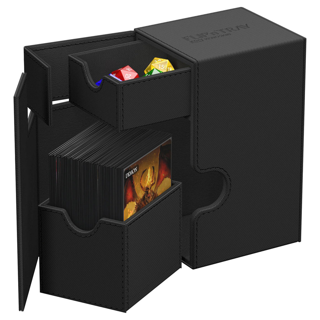 Image produit Ultimate Guard Flip'n'Tray 80+ Xenoskin - Noir