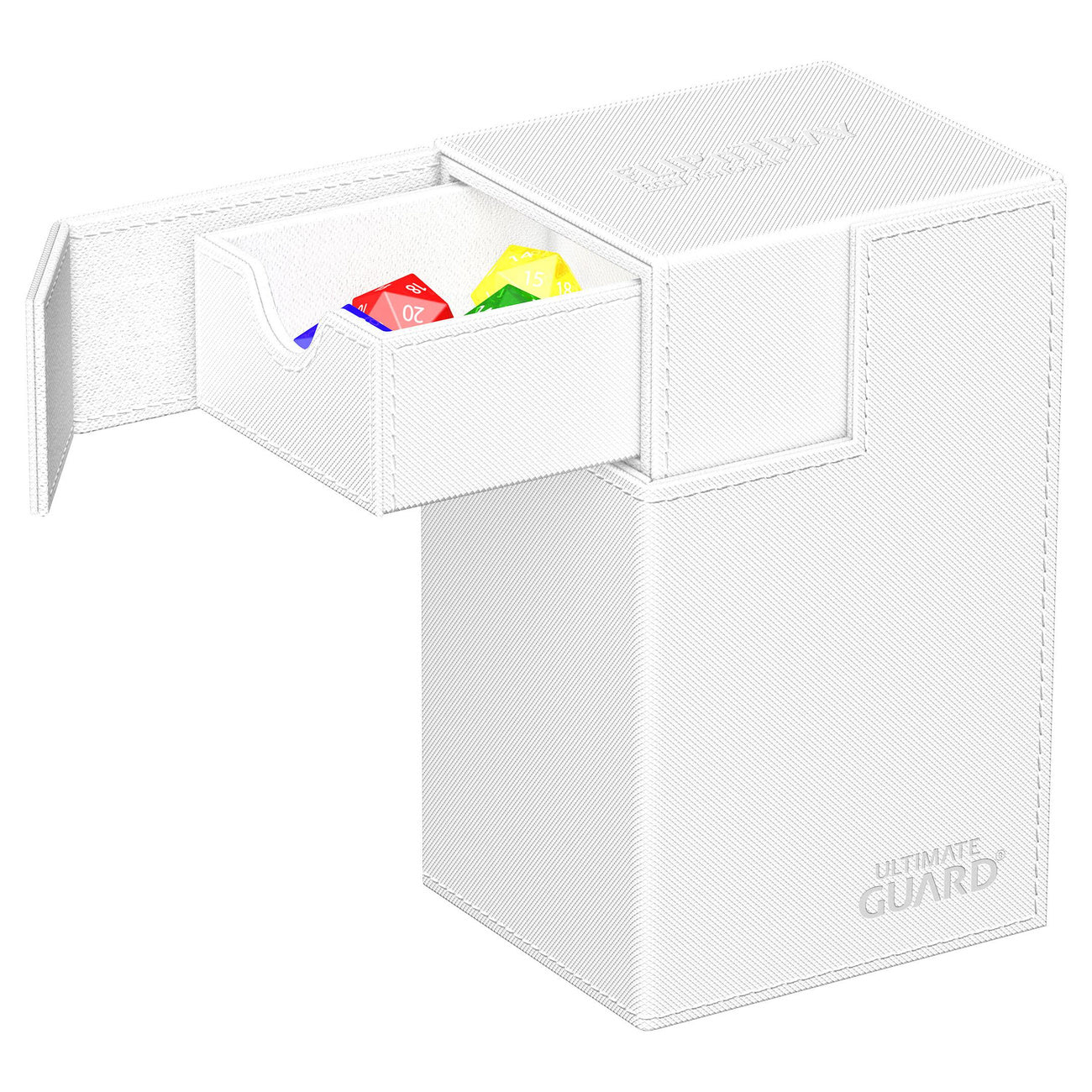 Image produit Ultimate Guard Flip'n'Tray 80+ Xenoskin - Blanc