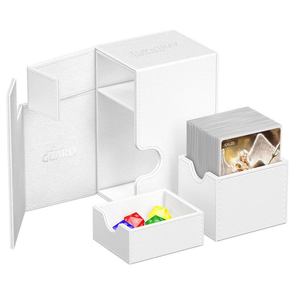 Image produit Ultimate Guard Flip'n'Tray 80+ Xenoskin - Blanc