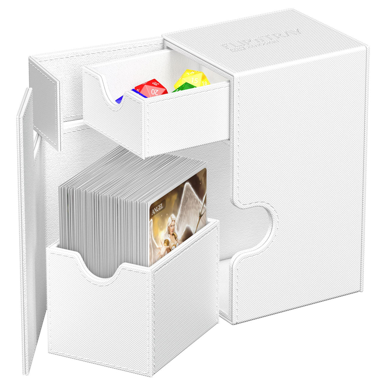 Image produit Ultimate Guard Flip'n'Tray 80+ Xenoskin - Blanc