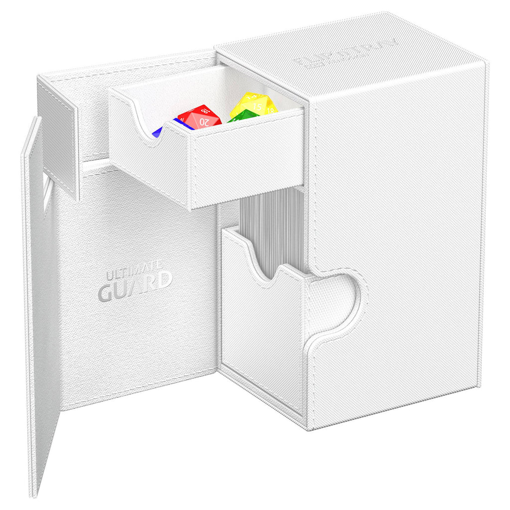 Image produit Ultimate Guard Flip'n'Tray 80+ Xenoskin - Blanc