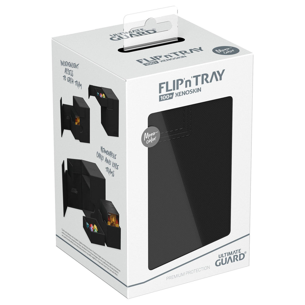 Image produit Ultimate Guard Flip'n'Tray 100+ Xenoskin - Noir