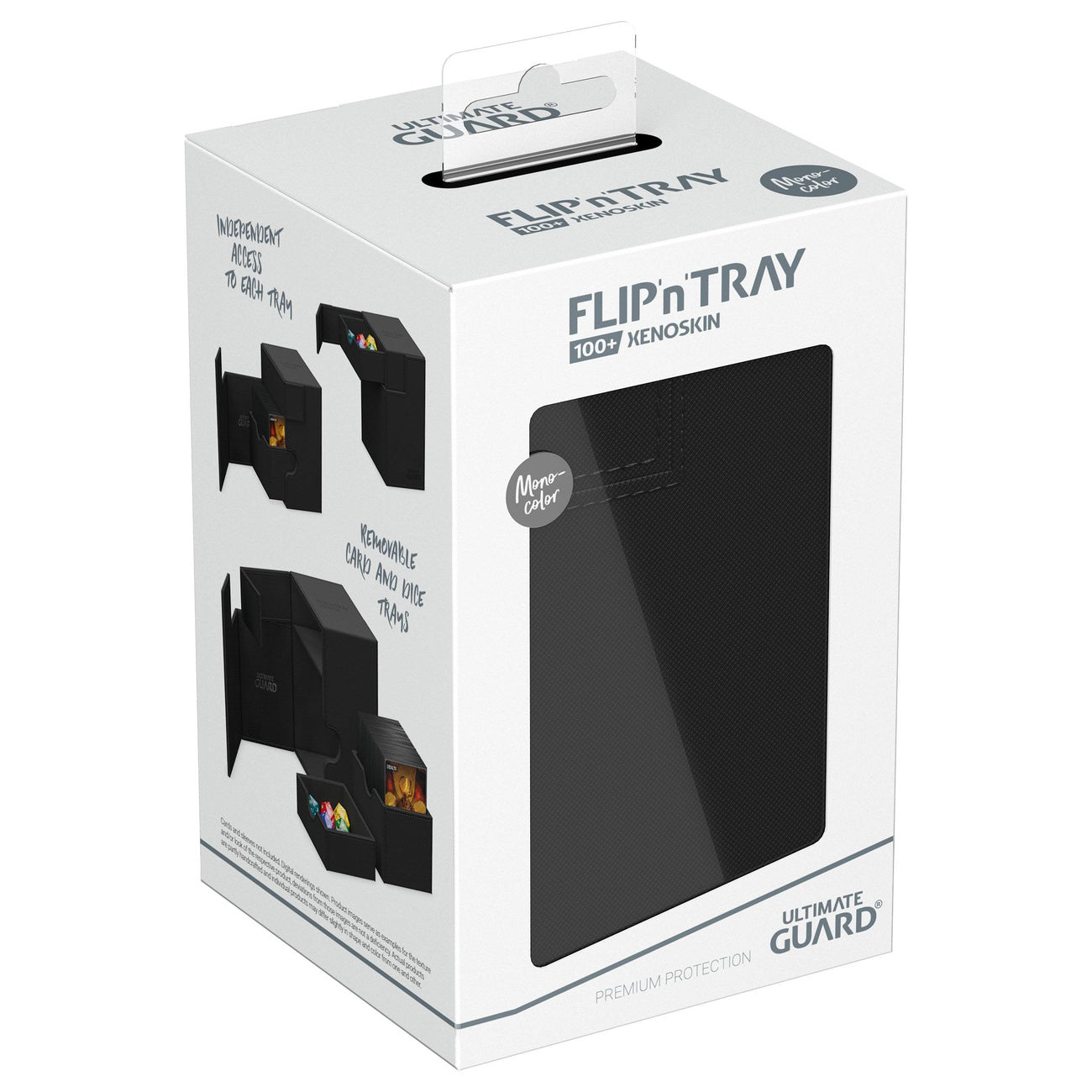 Image produit Ultimate Guard Flip'n'Tray 100+ Xenoskin - Noir