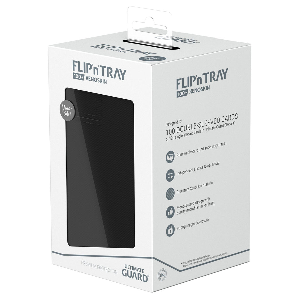 Image produit Ultimate Guard Flip'n'Tray 100+ Xenoskin - Noir