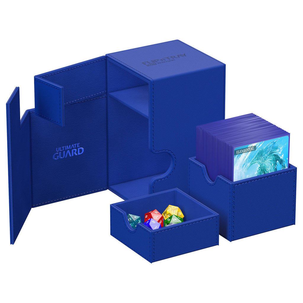 Image produit Ultimate Guard Flip'n'Tray 100+ Xenoskin - Bleu