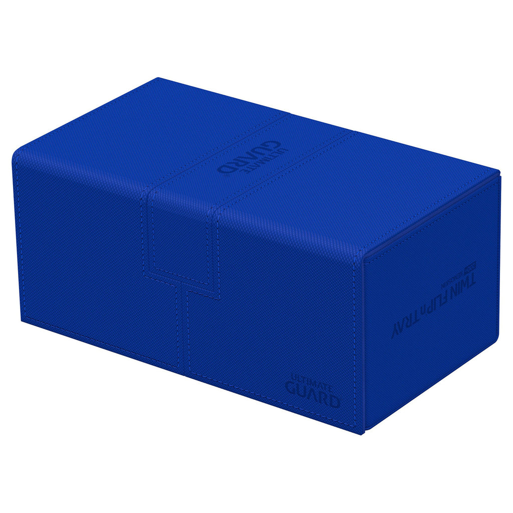 Image produit Ultimate Guard Twin Flip'n'Tray 200+ Xenoskin - Bleu