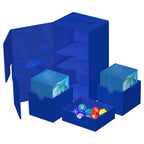 Image produit Ultimate Guard Twin Flip'n'Tray 200+ Xenoskin - Bleu