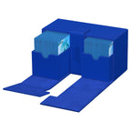Image produit Ultimate Guard Twin Flip'n'Tray 200+ Xenoskin - Bleu