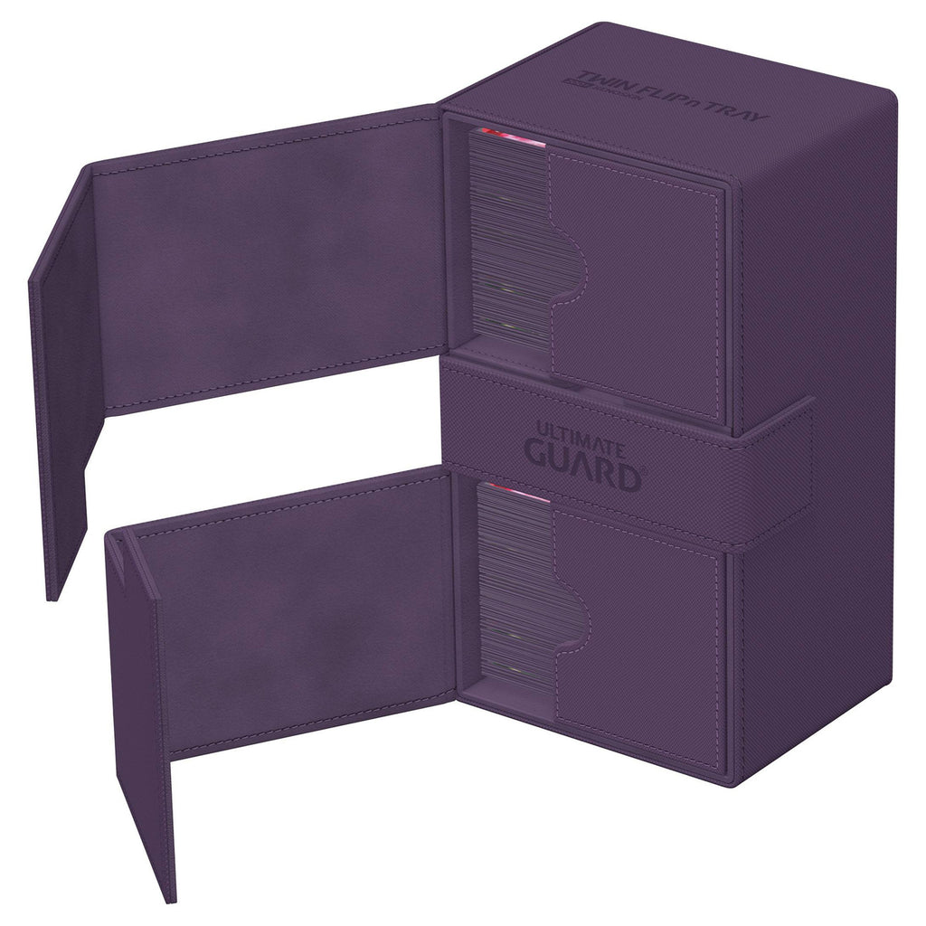 Image produit Ultimate Guard Twin Flip'n'Tray 200+ Xenoskin - Violet