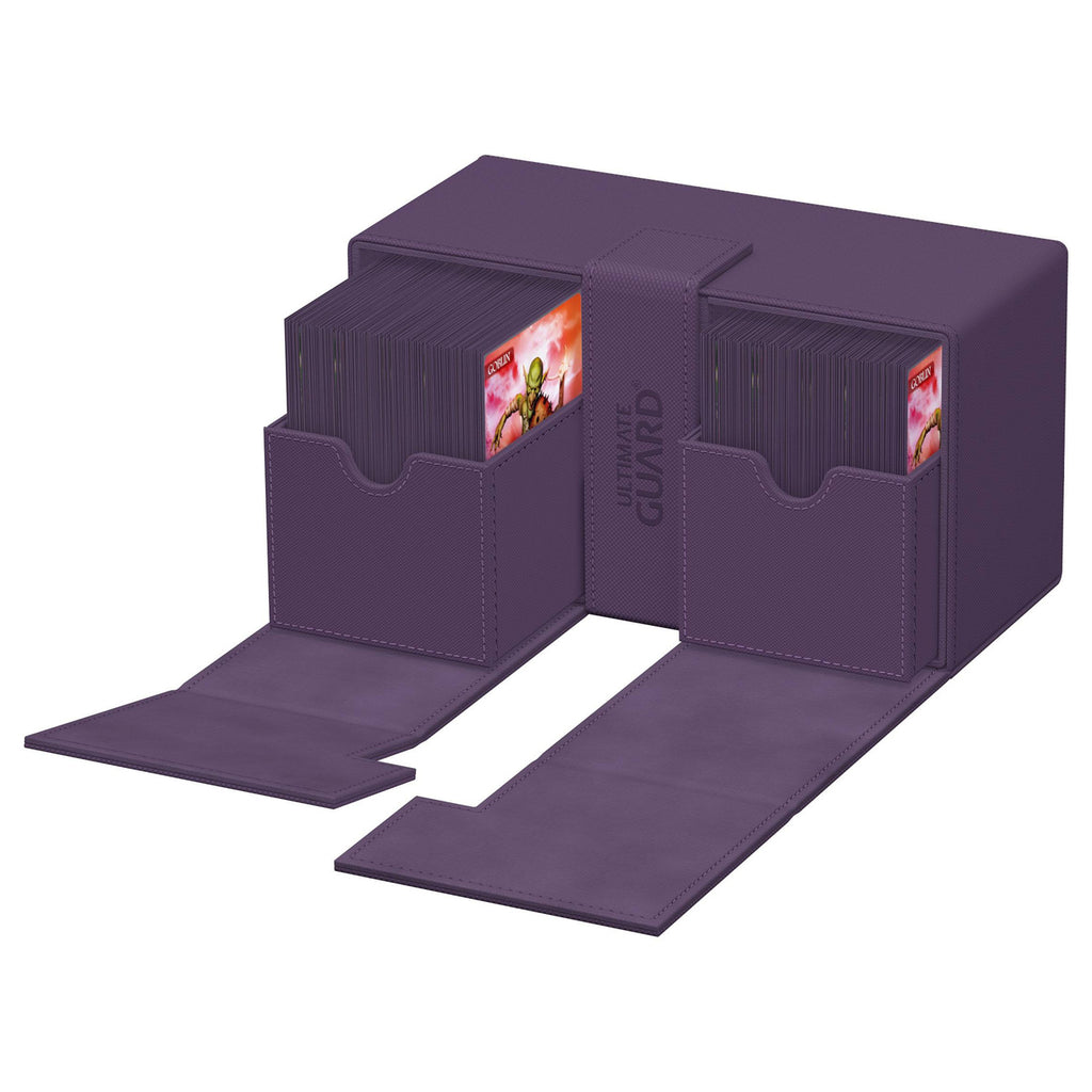Image produit Ultimate Guard Twin Flip'n'Tray 200+ Xenoskin - Violet