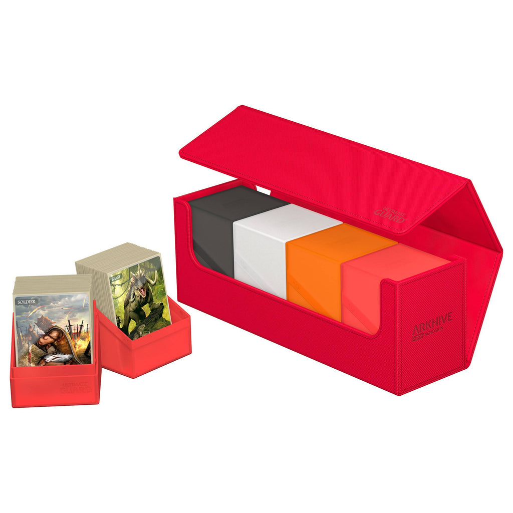 Image produit Ultimate Guard Arkhive 400+ Xenoskin - Rouge