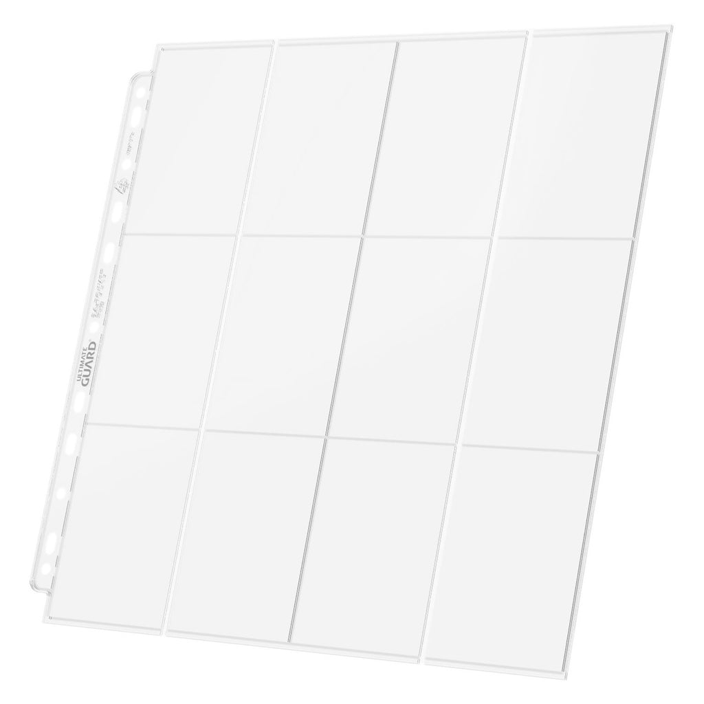 Image produit Ultimate Guard 24-Pocket QuadRow Pages Side-Loading (10) - Transparent