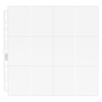 Image produit Ultimate Guard 24-Pocket QuadRow Pages Side-Loading (10) - Transparent