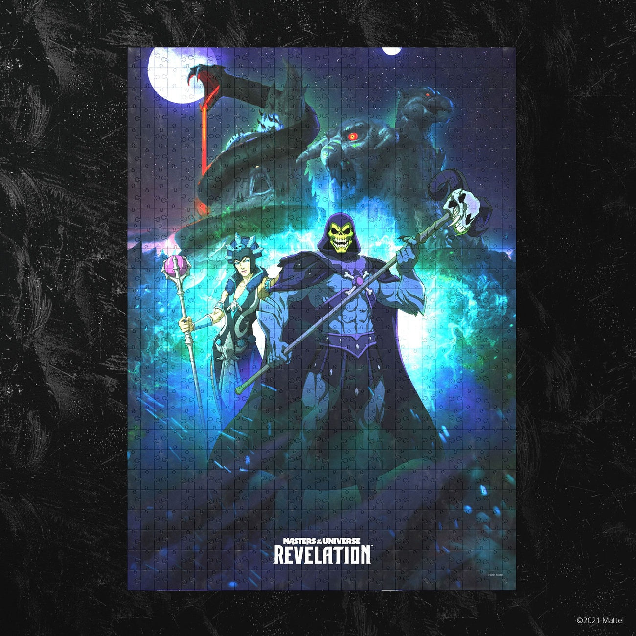 Image produit Masters of the Universe: Revelation™ Puzzle Skeletor™ et Evil-Lyn™ (1000 pièces)